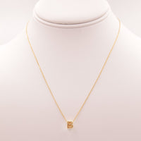 Initial B Gold Necklace - Necklaces