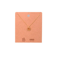 Gold Scorpio Zodiac Sign Necklace, perfect for astrology enthusiasts and stylish wear