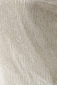 Gray corduroy texture in cowl neck spaghetti strap mini dress