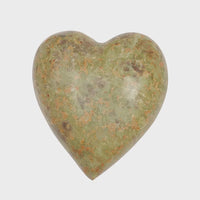 Heart shaped stone in a stylish Soapstone Heart product, ideal for boho decor