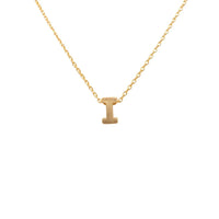 Dainty Initial I Gold Necklace from Daisy Lane showcasing elegant personalized charm