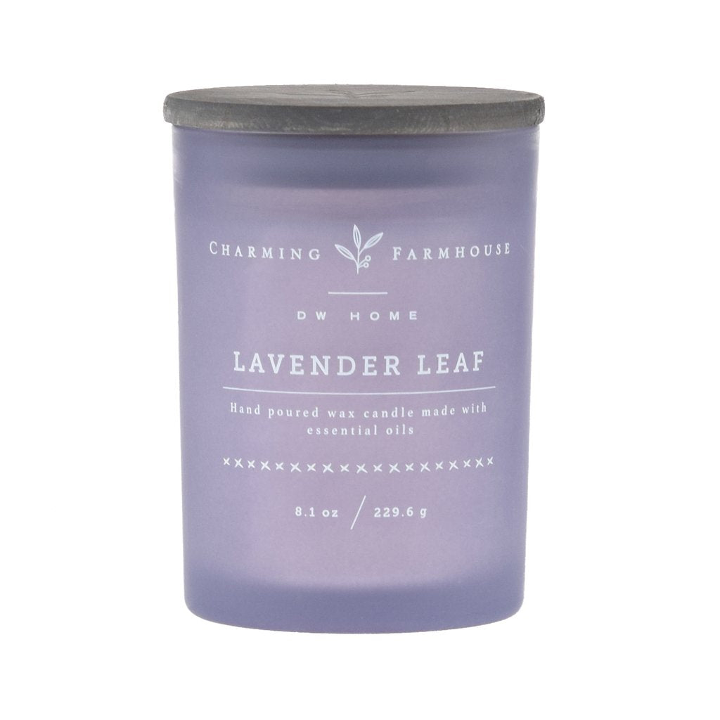 Lavender Leaf Candle - DW HOME CANDLES
