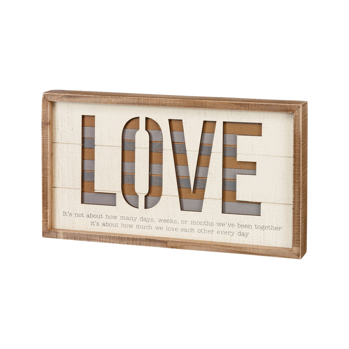 Love Each Other Every Day Box Sign - Signs & More
