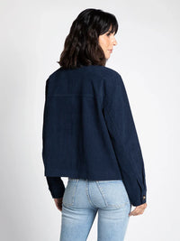Navy Blue Oversized Thread and Supply Hughes Jacket