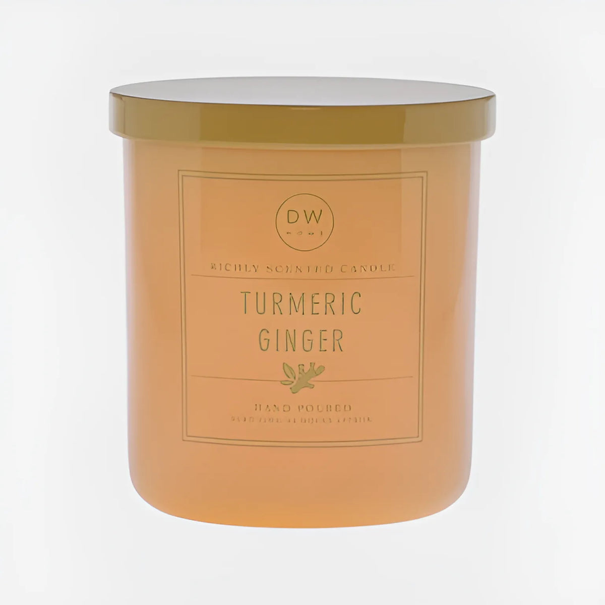 Tumeric Candle Turmeric Ginger Candle: Aromatic Boho Home Fragrance – Shop Daisy Lane