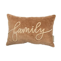 Family Velvet Pillow - Pillows