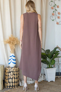 Sadie Dress in Mauve, a stylish hi-low dress perfect for summer dresses for women