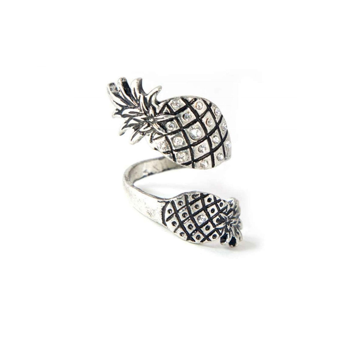 Silver Pineapple Ring - Rings