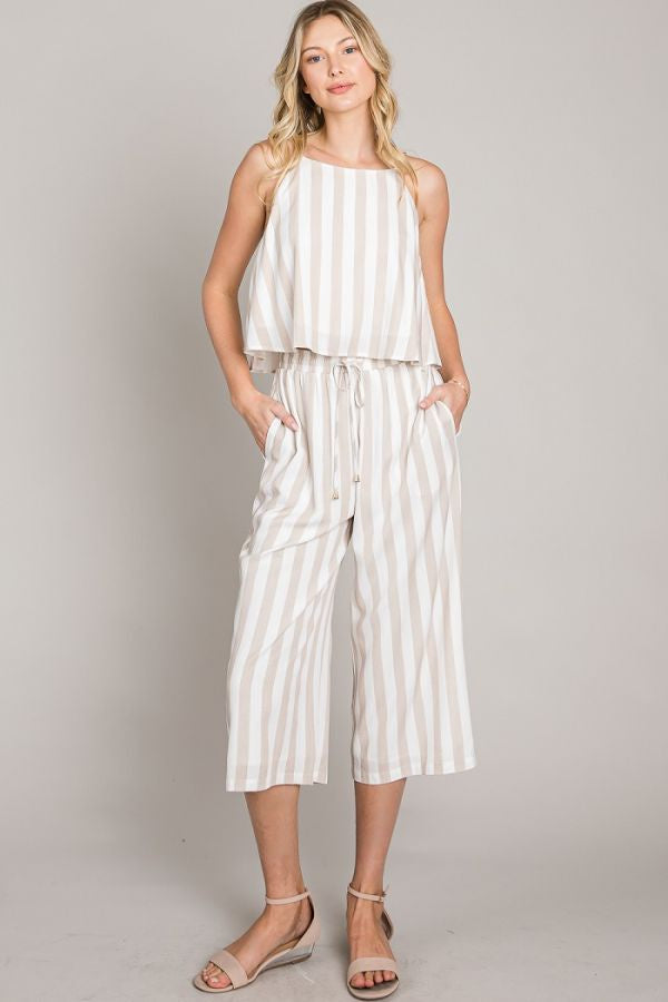 WOVEN FLOWY CULOTTES - SETS