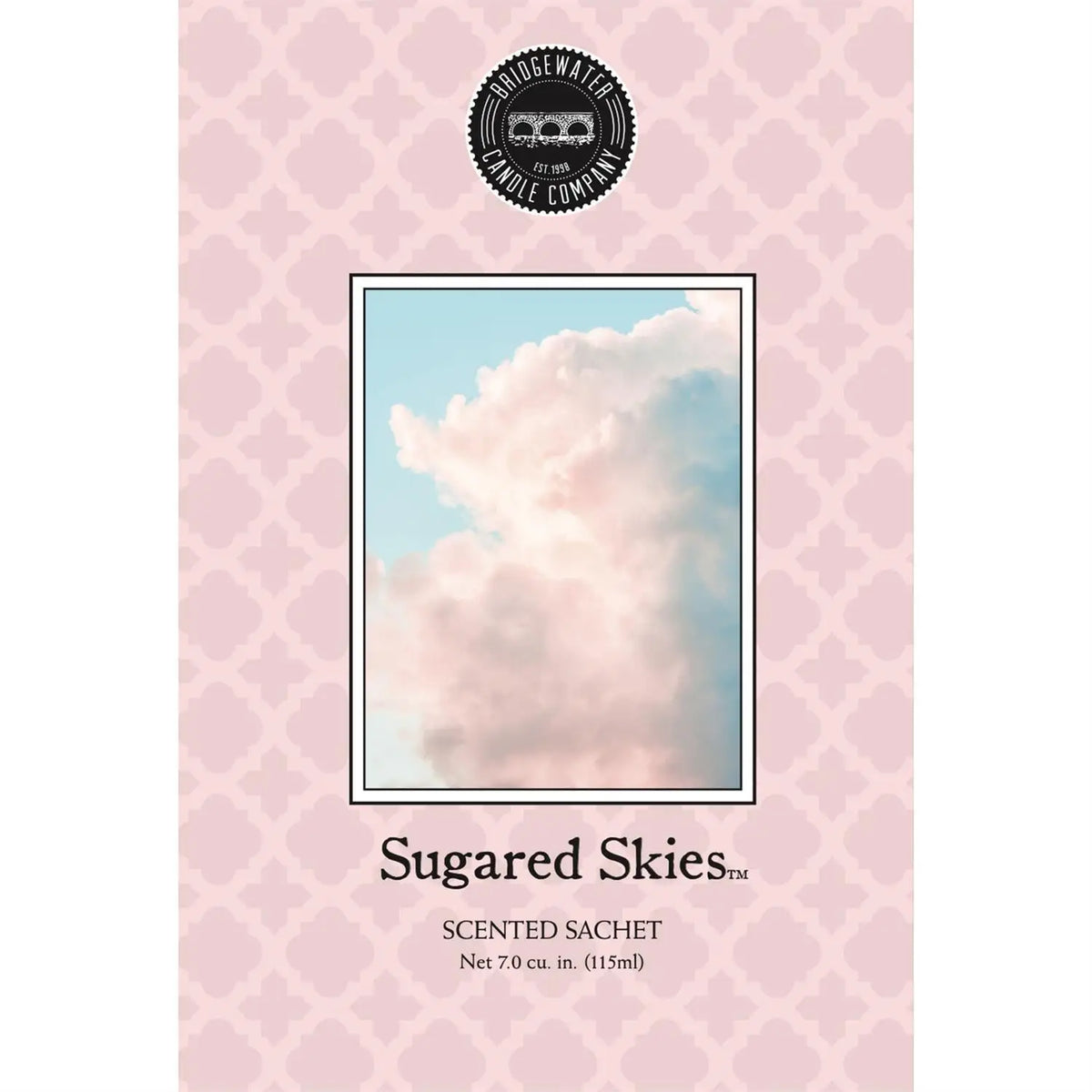 Sugared Skies scented sachet for home and travel with elegant fragrance delivery