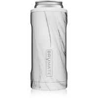 Therme can cooler with marble pattern for HOPSULATOR SLIM, designed for 12oz slim cans