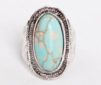 Vintage Turquoise Ring - Rings