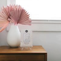 Vase with a pink paper flower showcasing Scented Sachets Sweet Grace display