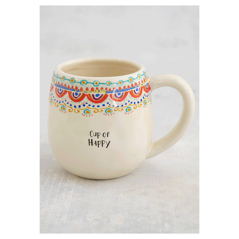Cup of Happy Mug - Mugs Cups & Serveware