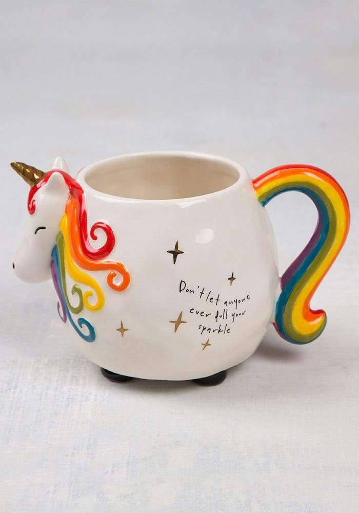 Unicorn Folk Art Mug - Mugs Cups & Serveware