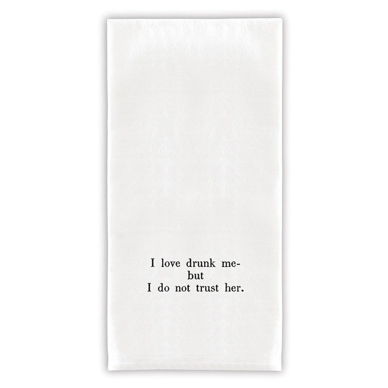 FACE TO FACE THIRSTY BOY TOWELS - I LOVE DRUNK ME - TEA
