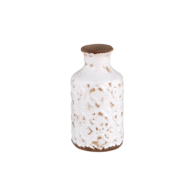 Cream Bottle Vase - Mugs Cups & Serveware