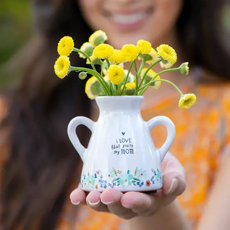 ARTISAN BUD VASE - MOM