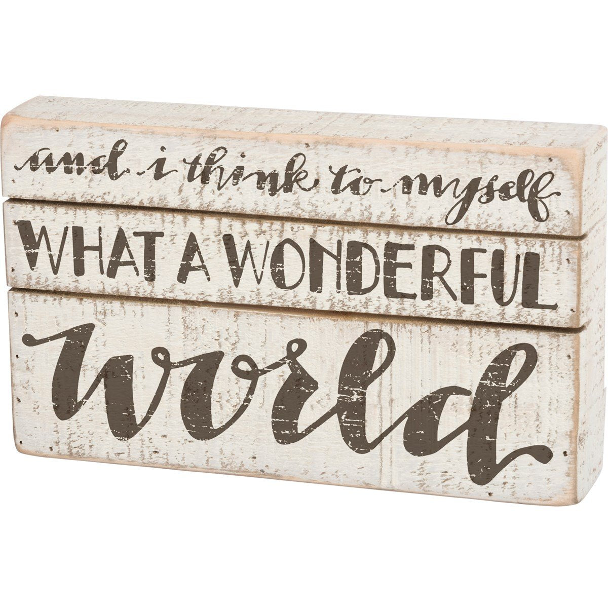 What a Wonderful World Wall Decor - Picture Frames & Wall
