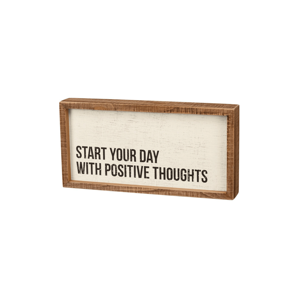Start Your Day Inset Box Sign - Signs & More