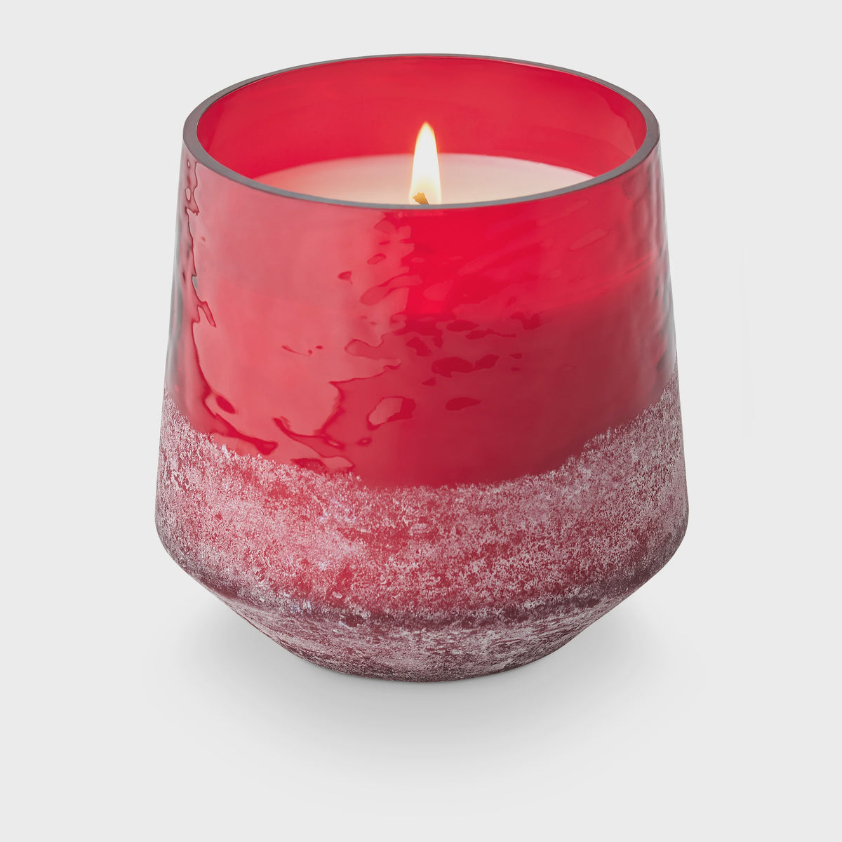 ILLUME CRANBERRY CURRANT BALTIC GLASS CANDLE 13oz